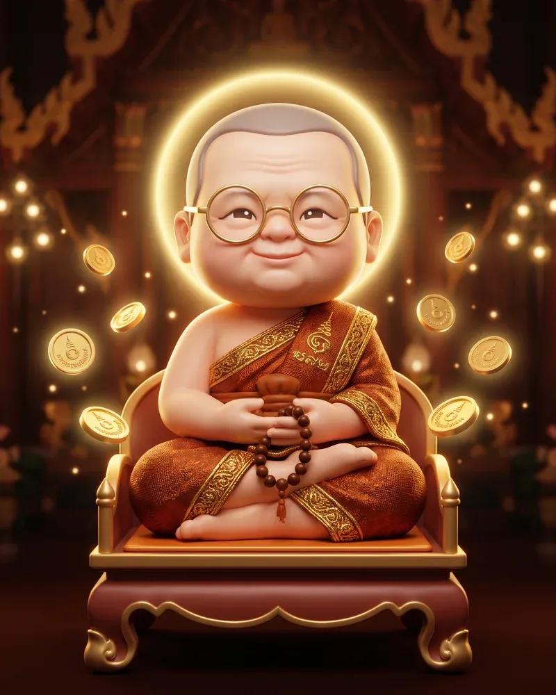 ภาพประกอบหลวงพ่อฤๅษีลิงดำ
