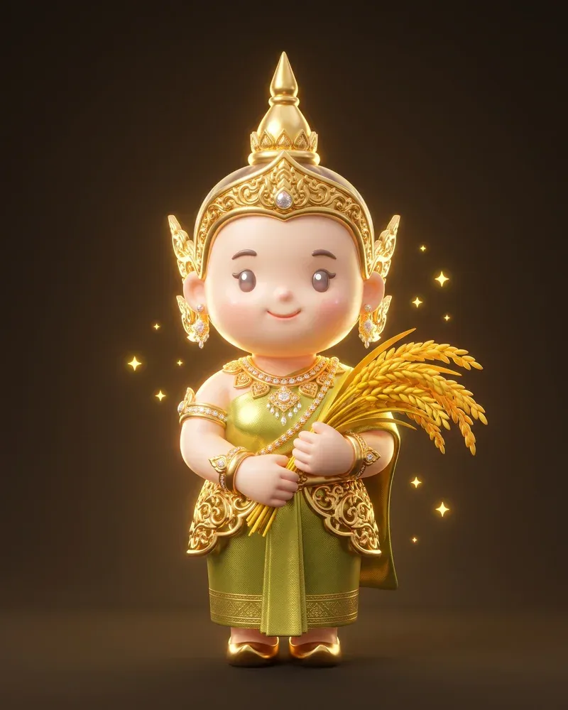 ภาพประกอบแม่โพสพ