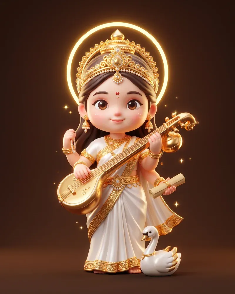 ภาพประกอบพระแม่สรัสวตี