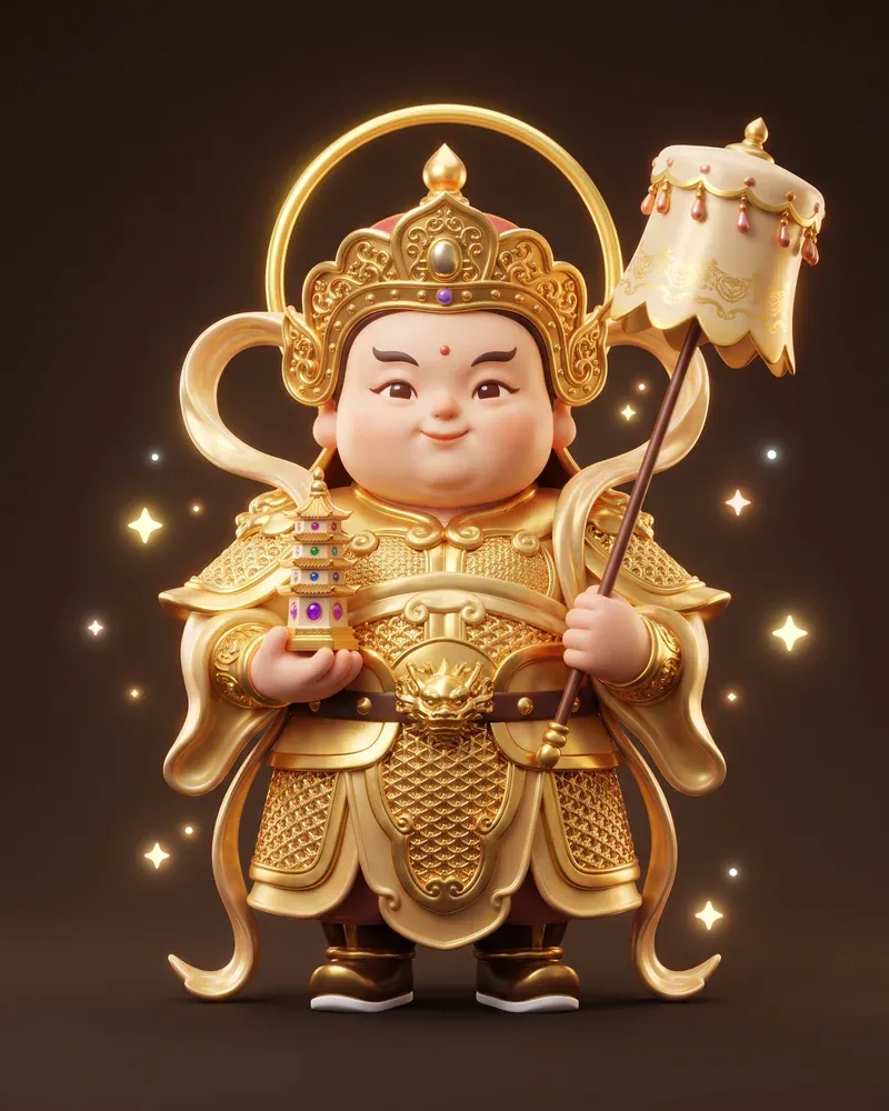 ภาพประกอบท้าวเวสสุวรรณจีน
