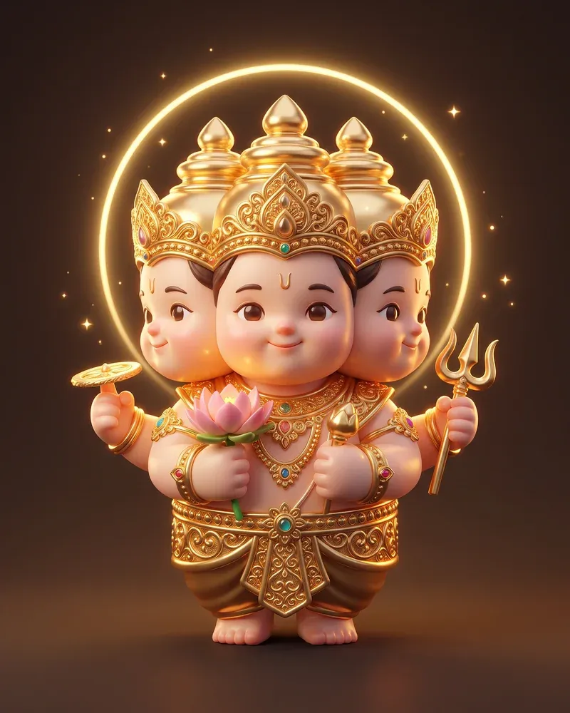 ภาพประกอบพระตรีมูรติ